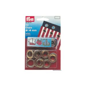 N. 40 œillets en laiton 5,5 mm