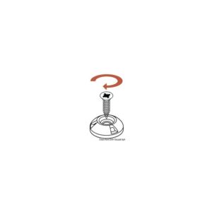 Bouton attache femelle Perfix