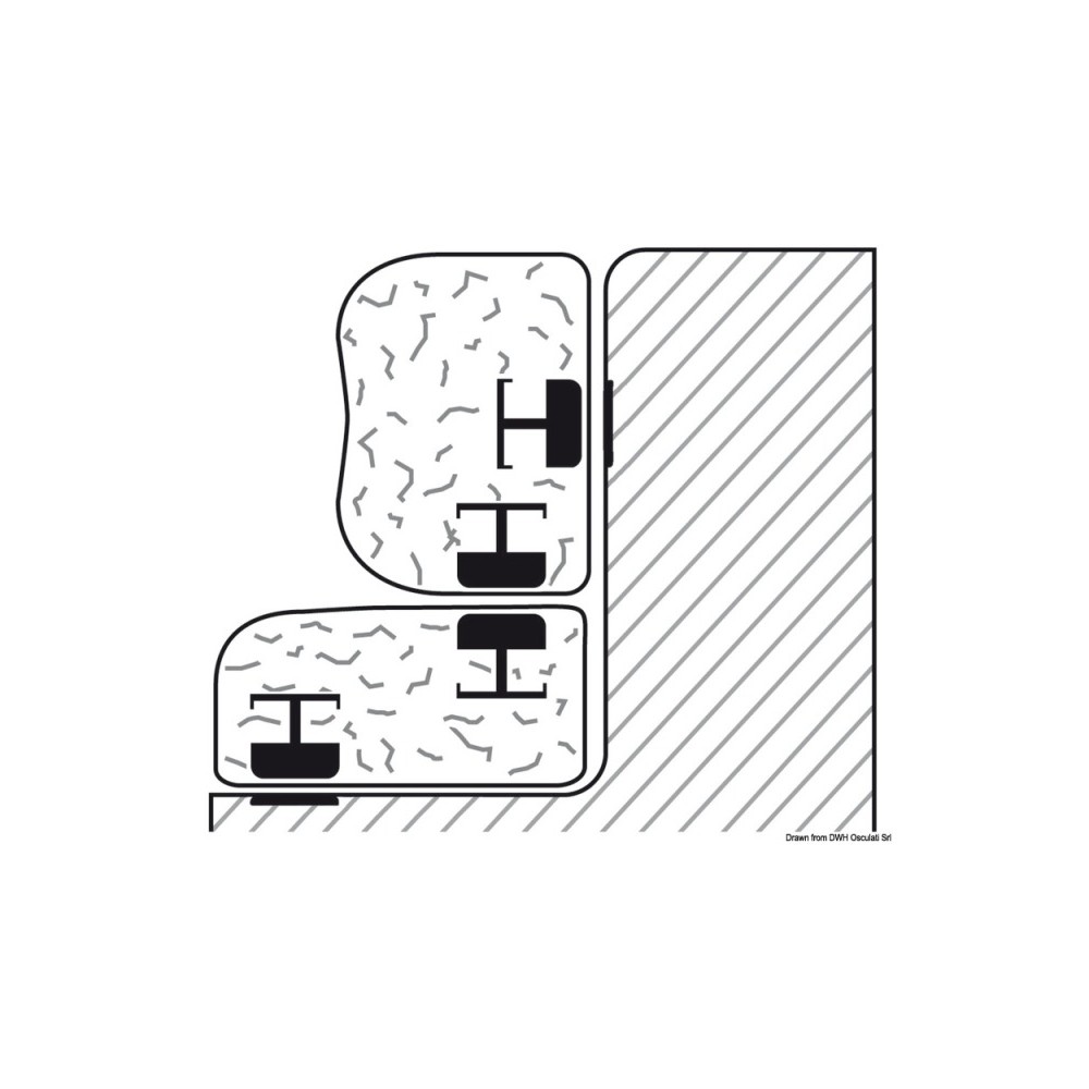2 ancrage magnétique FOAM ANCHORS (pos/neg) – Image 3