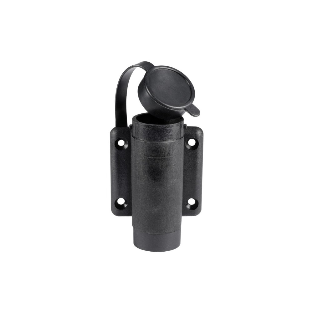 Base inox réglable avec bouton blanc – Image 2
