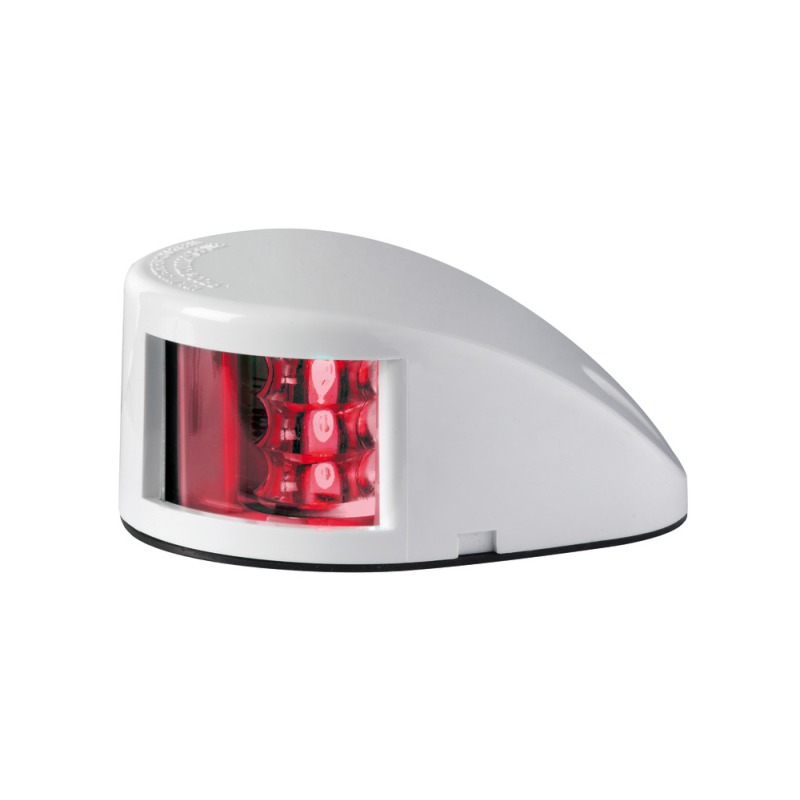 Feu de navigation Mouse Deck bicolore Boîtier inox Blanc