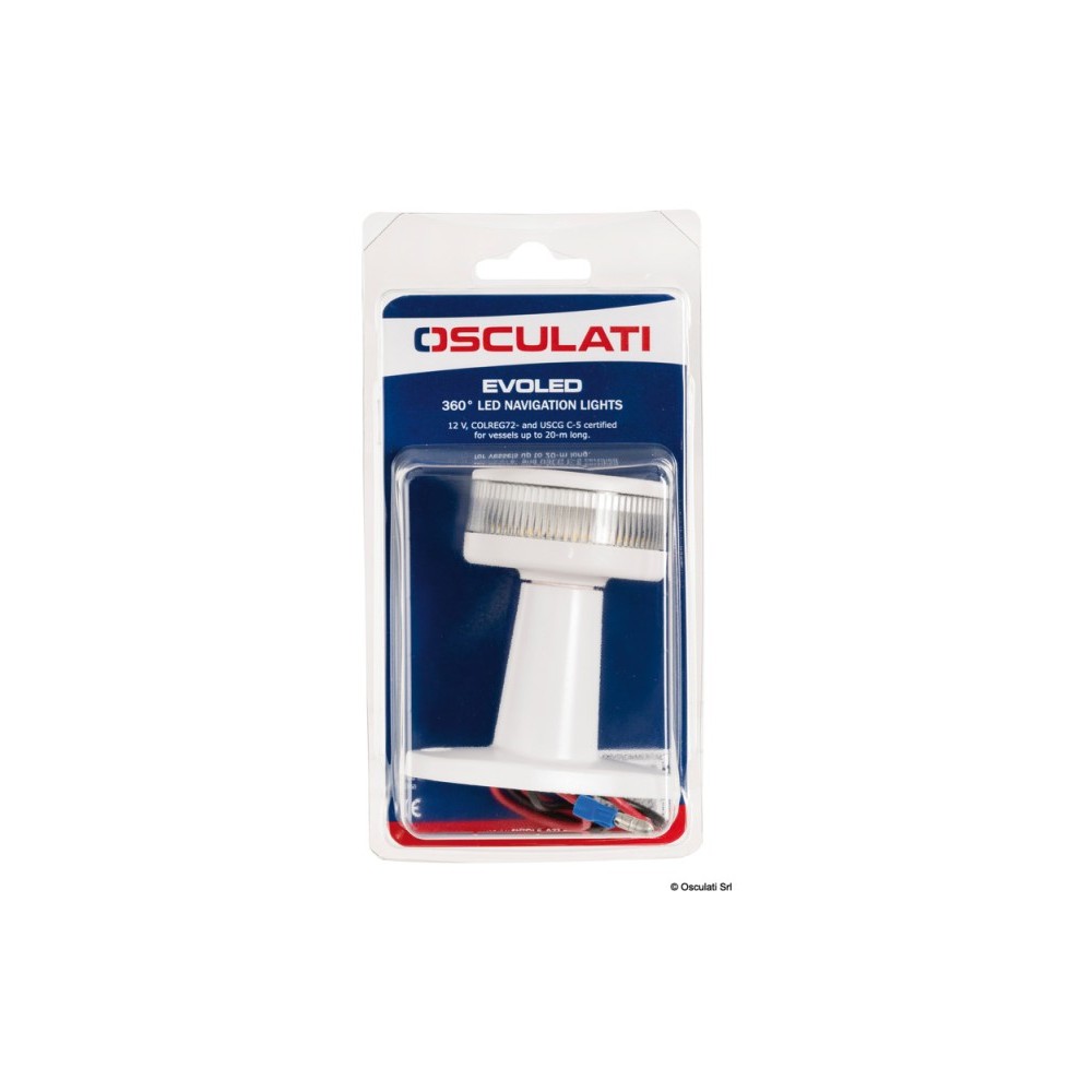 Feu de mouillage 360° Evoled corp plastique blanc – Image 2