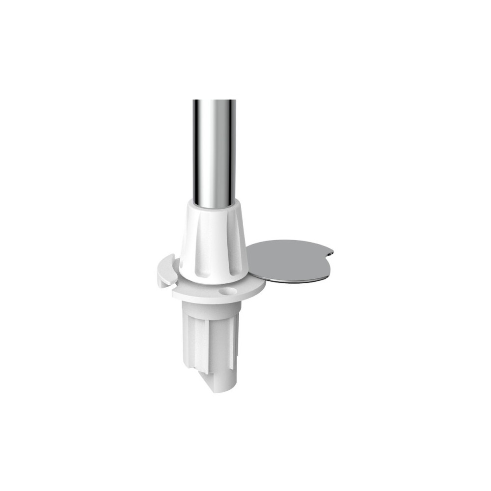 Flèche en acier inoxydable à 360 ° Evoled Flush 100 cm