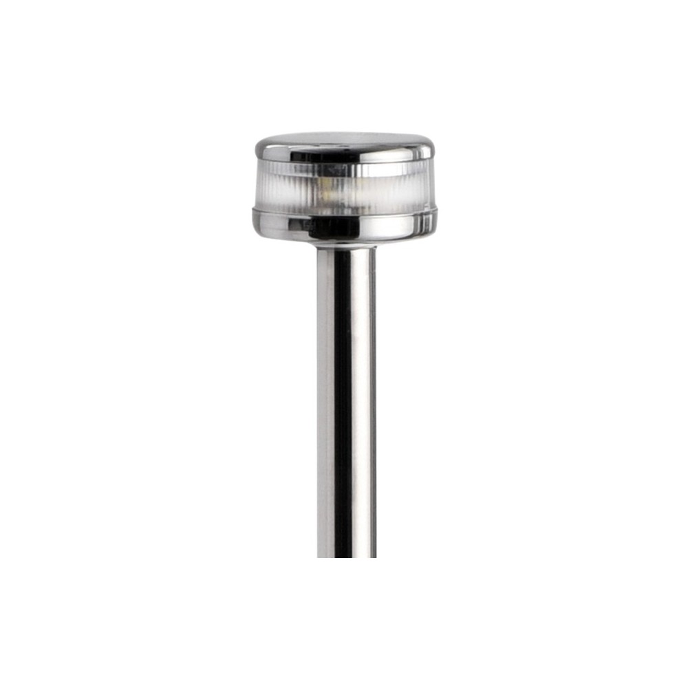 Hampe lumineuse à paroit 360° inox Evoled 100 cm