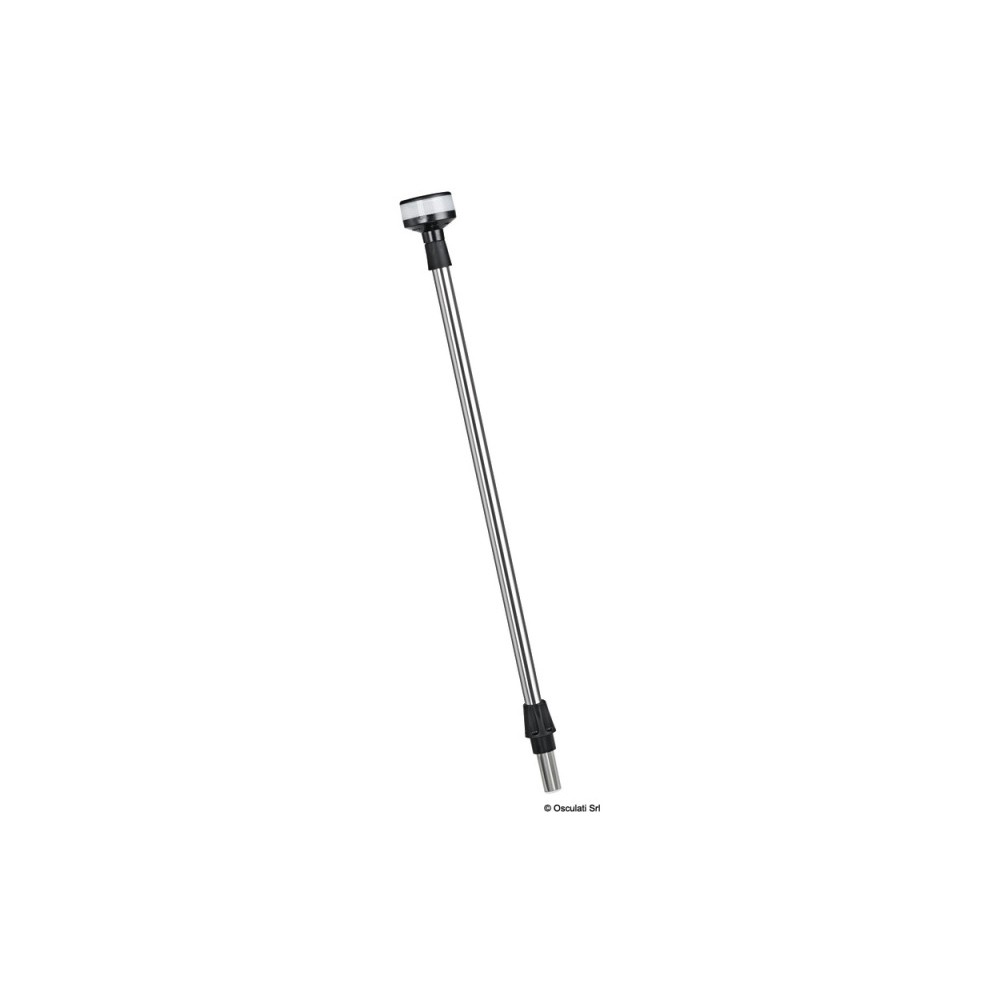 Feu avec hampe télescopique en inox