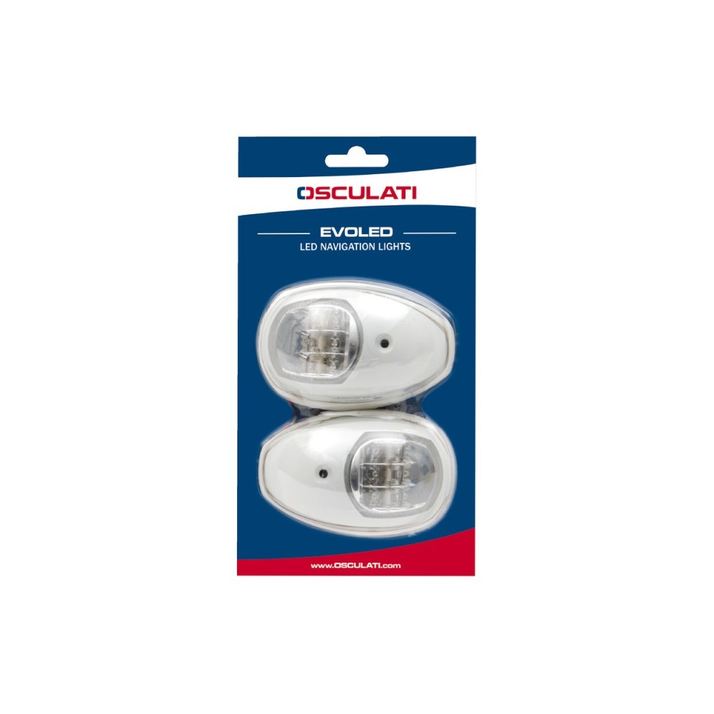 Feux navigation Evoled ABS blanc gauche + droite (Blister) – Image 3