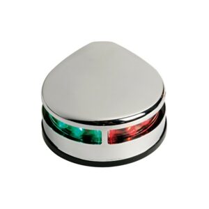 Feu navigation bicolore corp inox poli