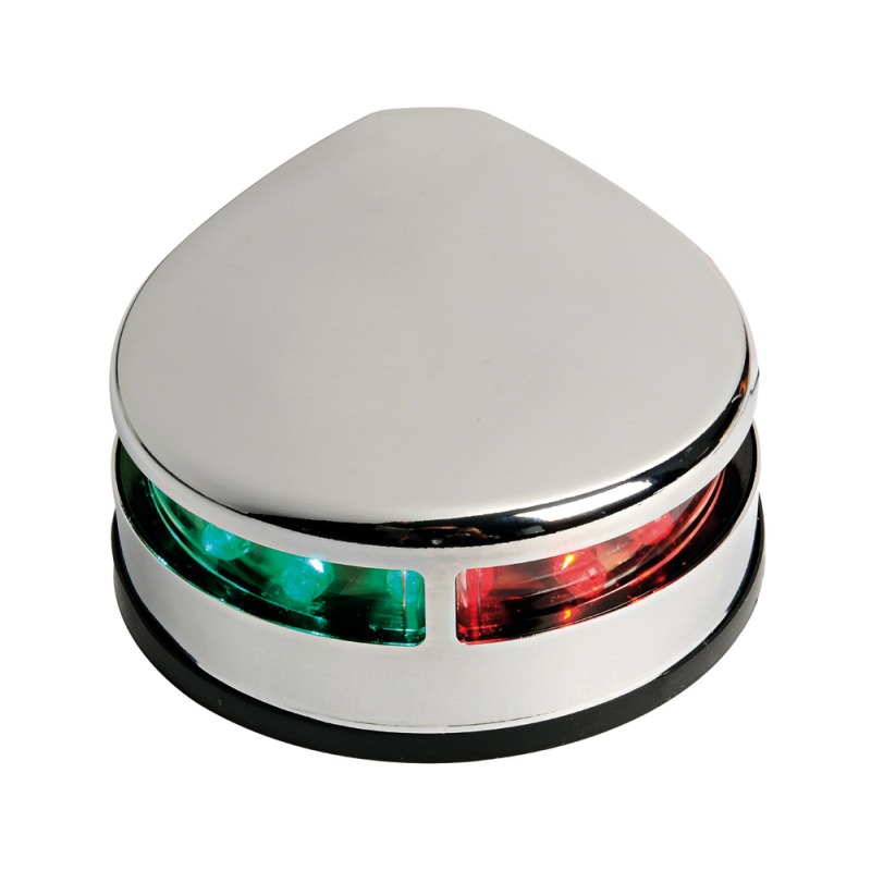 Feu navigation bicolore corp inox poli