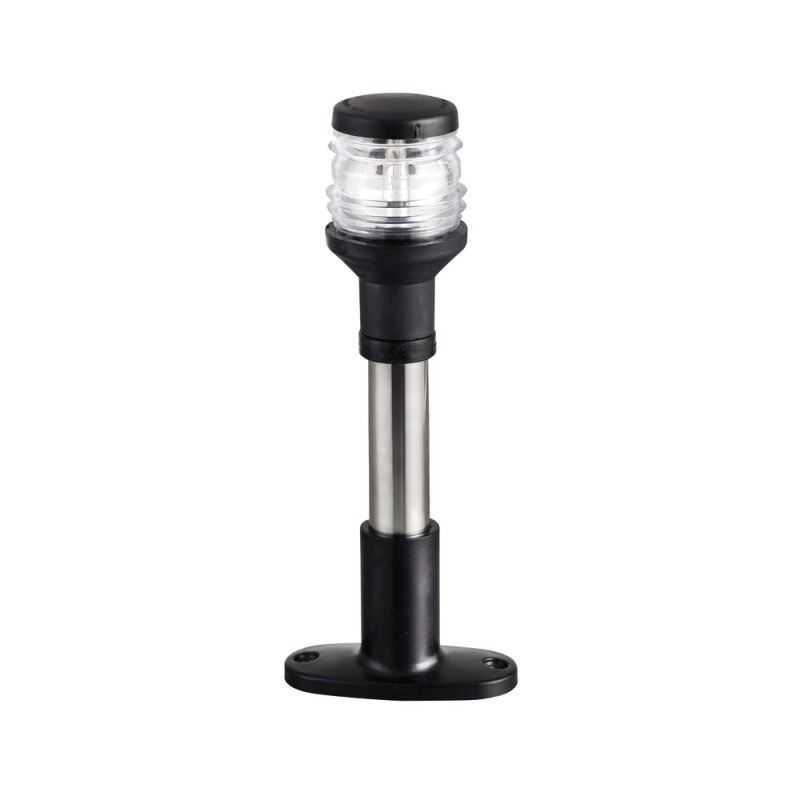 Hampe Compact en inox 20 cm feu Blanc