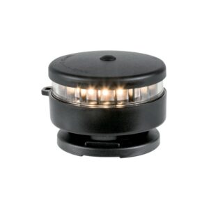 Feu de navigation portable 360° blanc, support magnétique