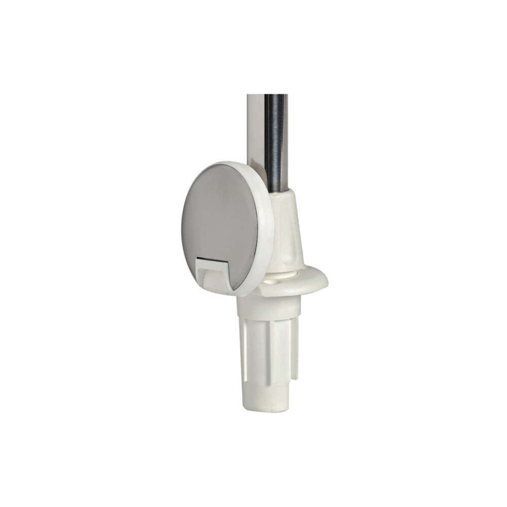 Hampe à led extractible avec base blanc 100 cm – Image 2