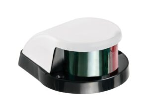 Feu de proue rouge/vert calotte Inox