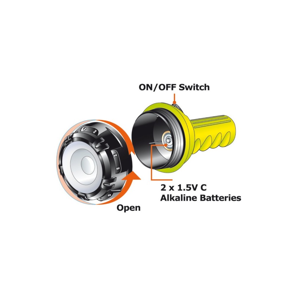 Lampe-torche à LED sous-marine Sub-Extreme – Image 4