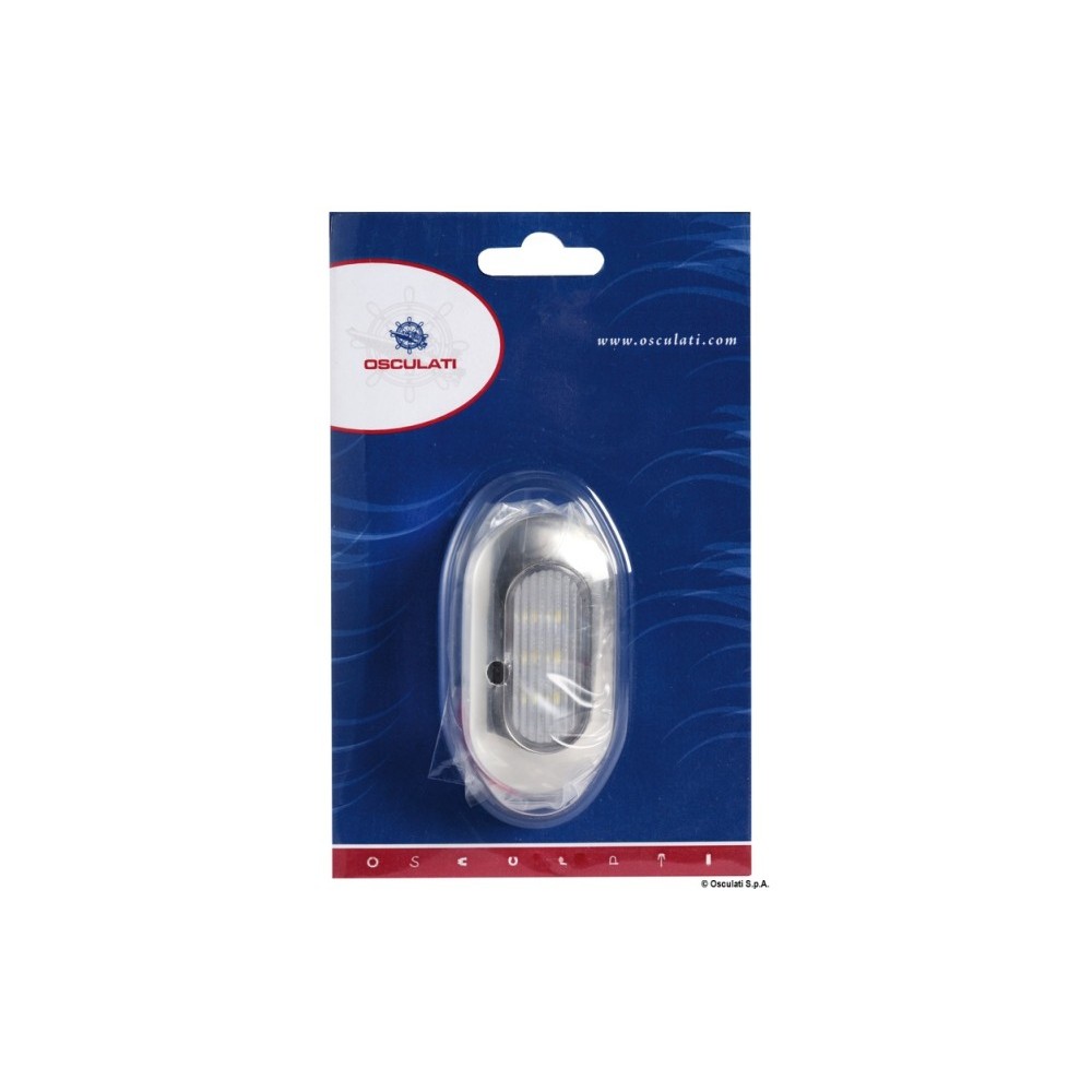 Lumière de courtoisies ovale 6 LED bleu – Image 2