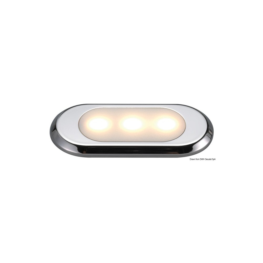 Feu courtoisie Oculus ultraplat frontale 10 Lumen
