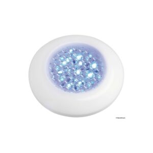 Plafonnier étanche blanc à LED bleu