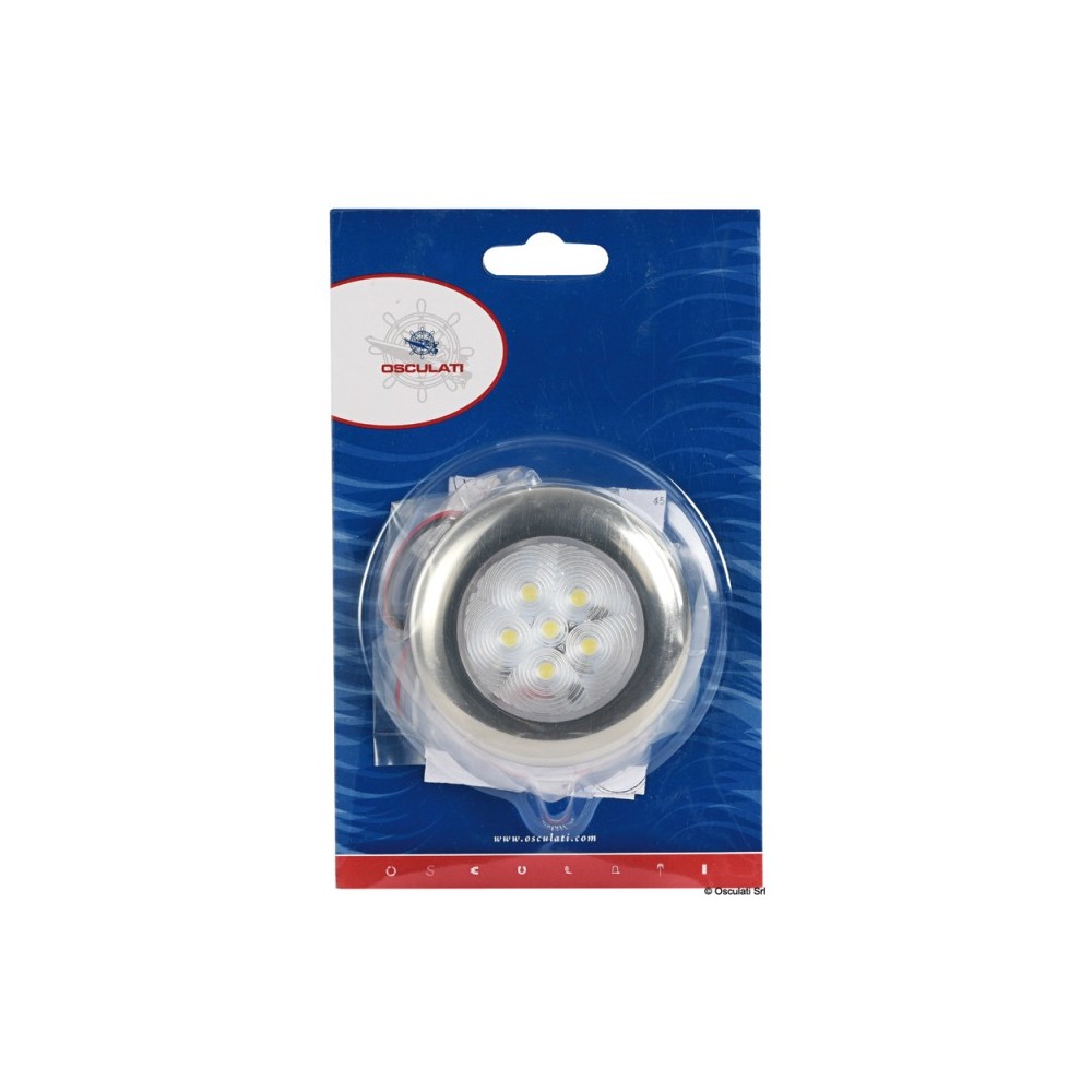 Plafonnier LED sans encaissement blanc – Image 2