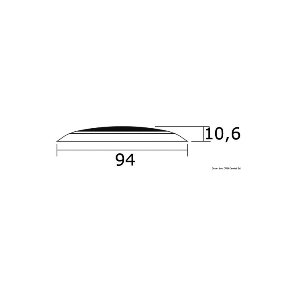 Plafonnier avec 5 LED blanc – Image 3