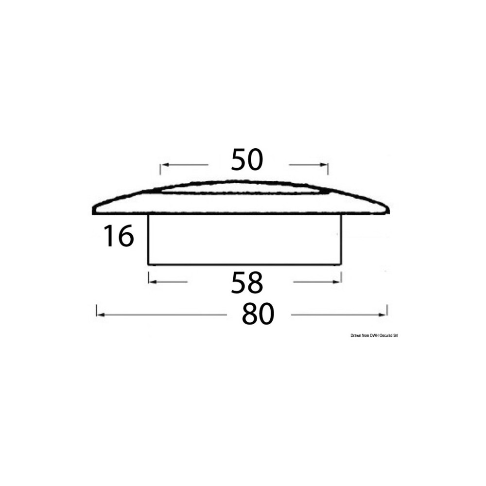 Plafonnier étanche blanc à LED blanc – Image 2