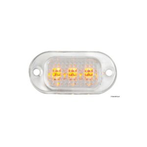 Lumière courtoisie polycarbonate avec 3 LED bleu