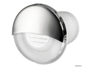 Lumière de courtoisie LED à encastrer ronde bleu