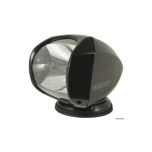 Projecteur 100 W 12V 24V noir avec télécommande SPLR-2