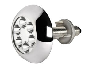 Projecteur sous-marine 6x3W LED bleu avec