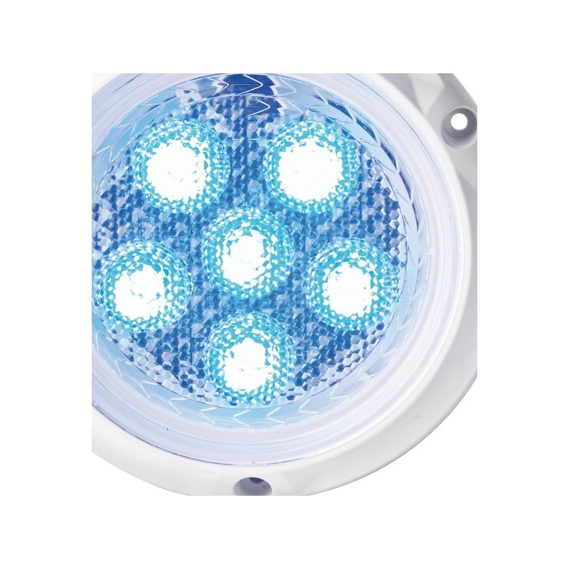 Projecteur sous-marine rond bleu 134 mm