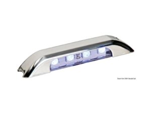 Lumière de courtoisie à LED avec 4 + 4 LED blanc
