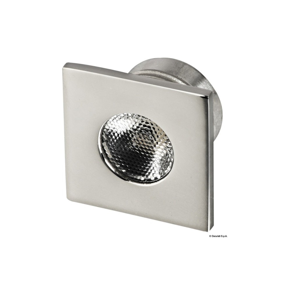 Lumière courtoisie LED à encastrer 12/24V 3W blanc