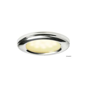 Spot Vega inox poli avec 16 LED