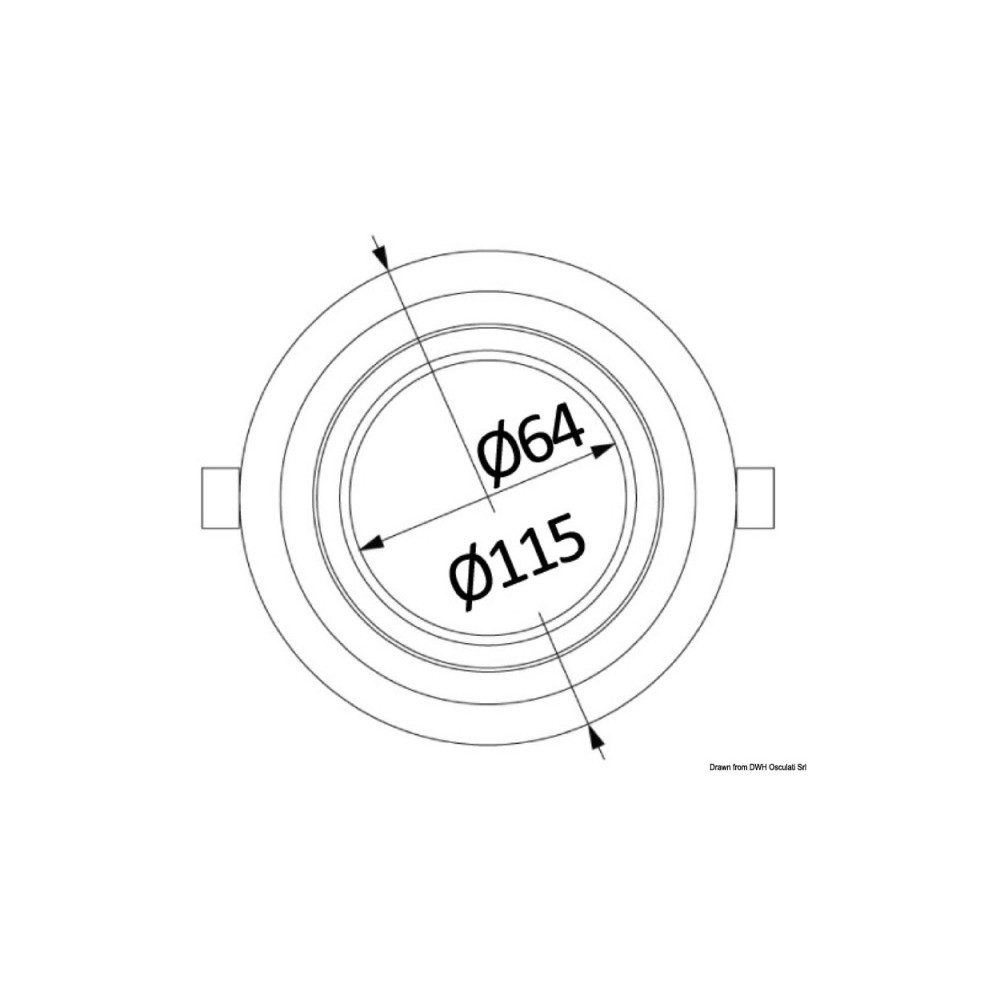 Spot à encastrer LED orientable lumière chaude 4W – Image 3