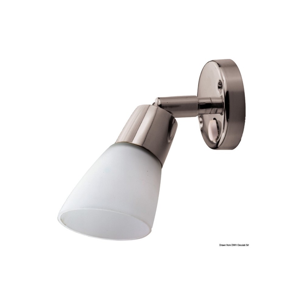 Spot LED boîtier en inox