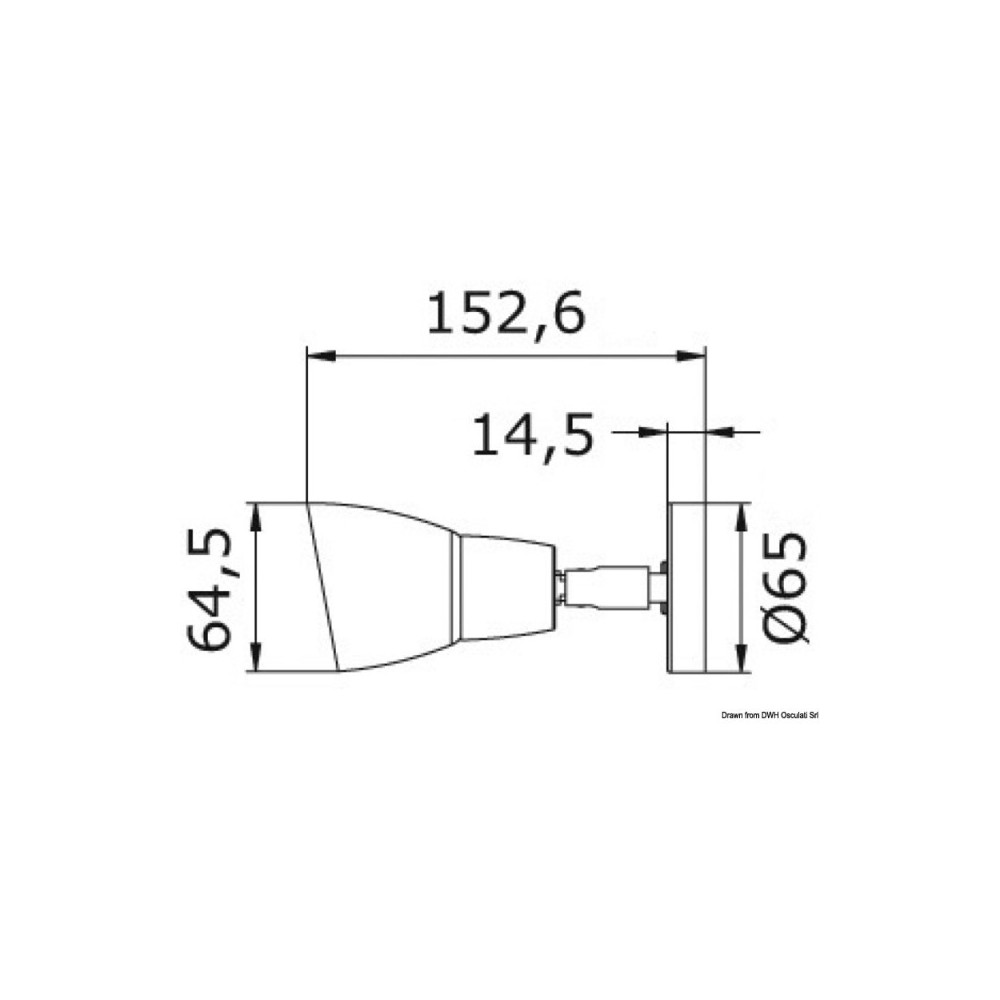 Spot LED boîtier en inox – Image 3