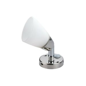 Spot LED inox avec USB C et interrupteur