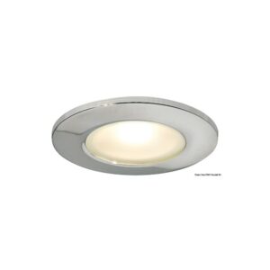 Plafonnier LED à encastrer Montserrat II poli miroir blanc
