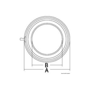 Plafonnier laiton LED sans encastrement 138 mm