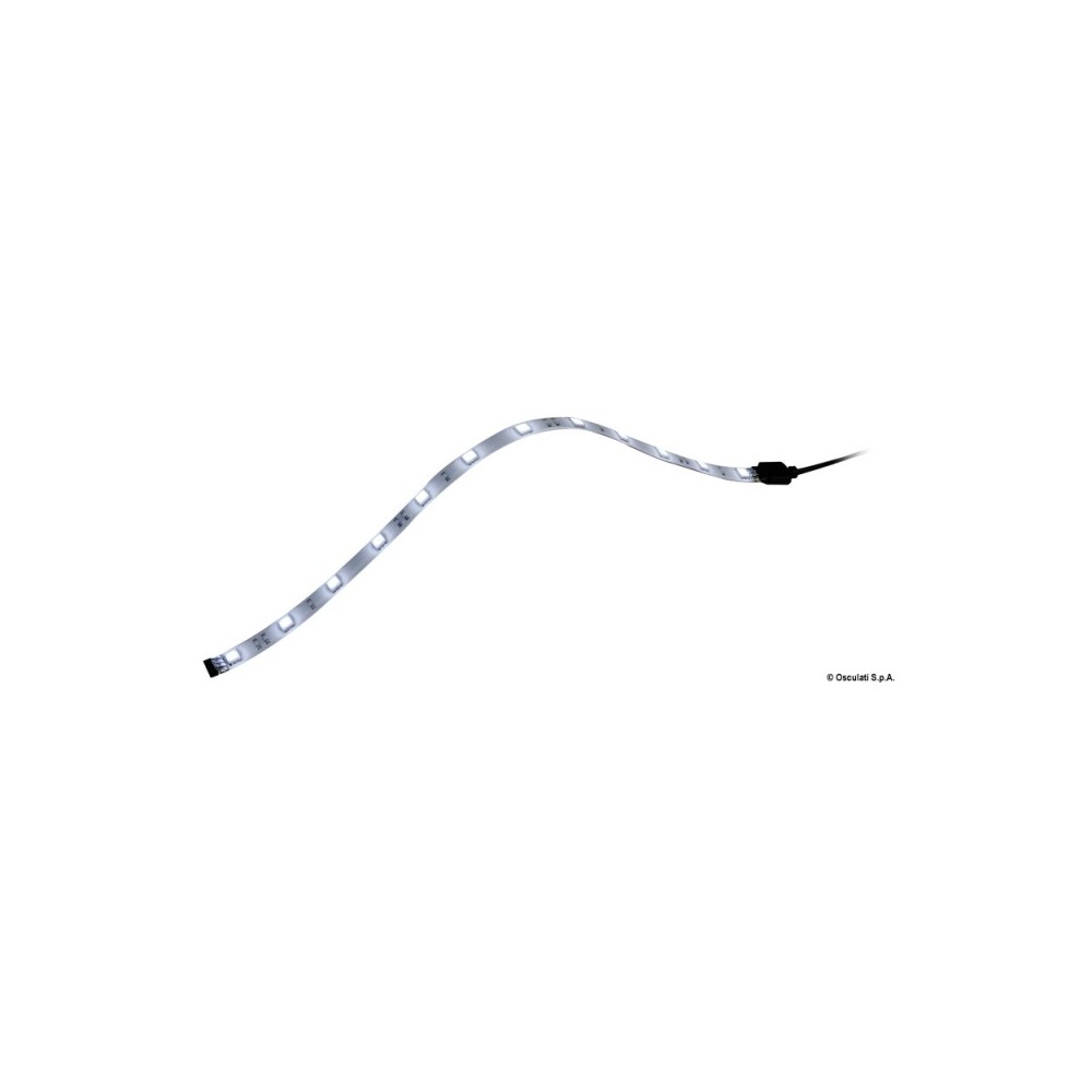 Tube d'eclairage d'ambiance 30 LED blanc
