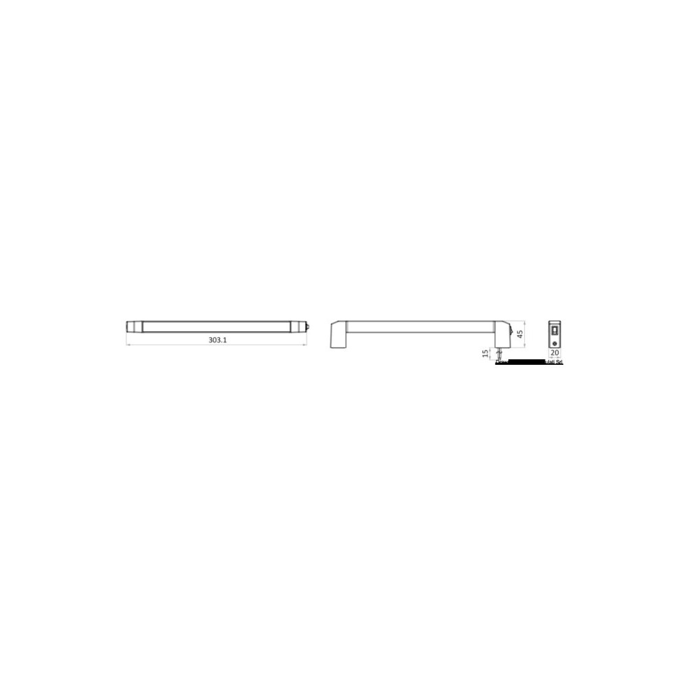 Plafonnier LED Slash orientable 325° 24 V – Image 3