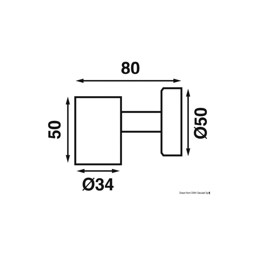Spot LED BATSYSTEM Tube avec prise USB 12V 0,6W – Image 2