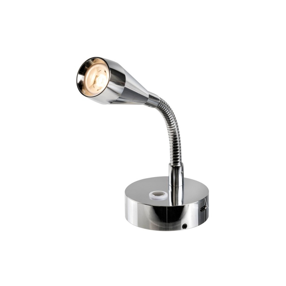 Spot LED articulé poli