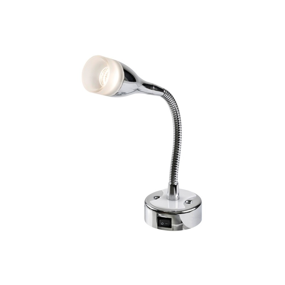 Spot LED articulé poli 400 mm
