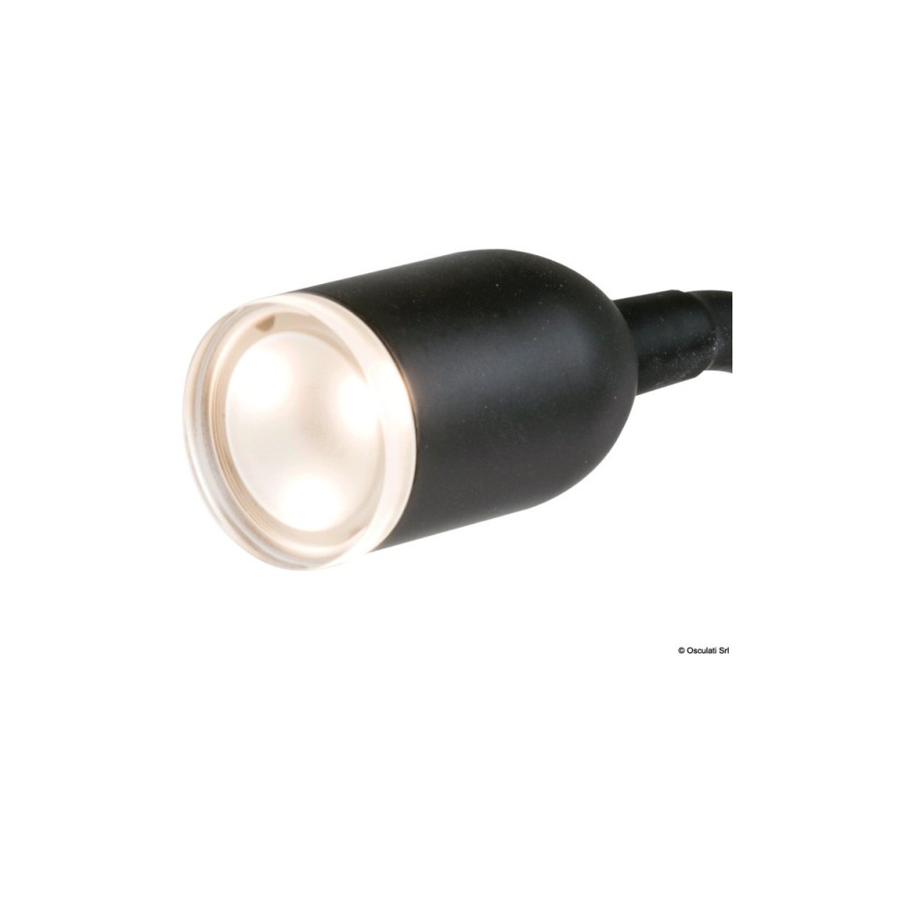 Spot LED articulé noir 240 mm – Image 2
