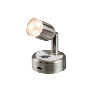 Spot LED finition satinée