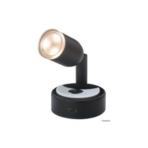 Spot LED finition noir