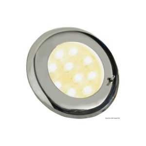 Plafonnier LED Batsystem Nova 2 chromé interrupt.
