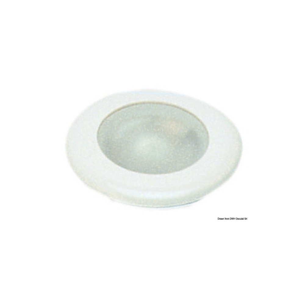 Plafonnier Batsystem Nova Classic ABS blanc