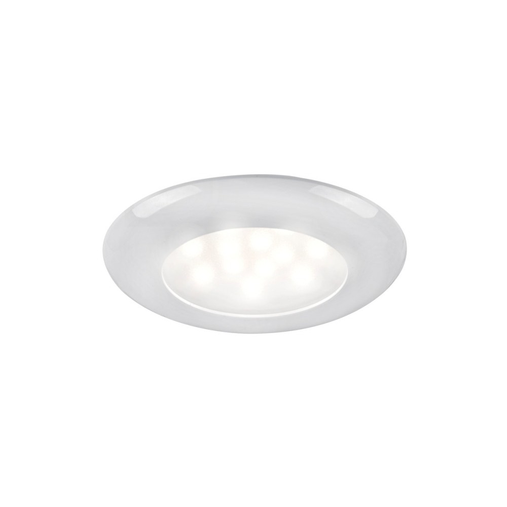 Plafonnier LED à encastrement SOLE finition blanche