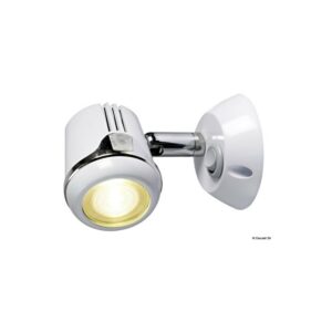 Spot articulé blanc HI-POWER LED 12/24 V