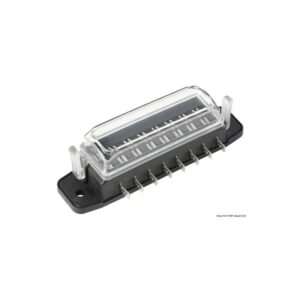 Boîte pour fusibles à fiche étanche p. 8 fusibles